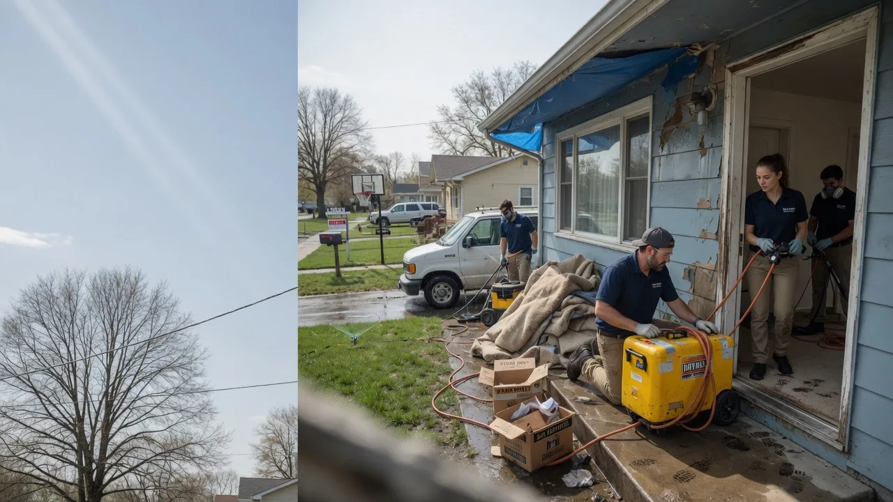 Basement Flood Cleanup in La Joya, NM near me